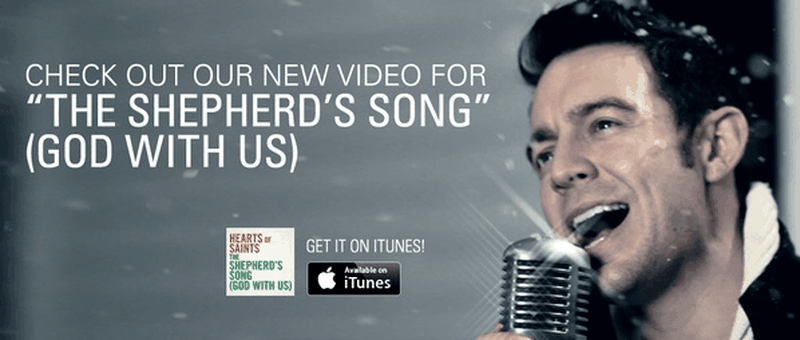 Hearts Of Saints Releases Music Video for Christmas Single "The Shepherd's Song (God With Us)"