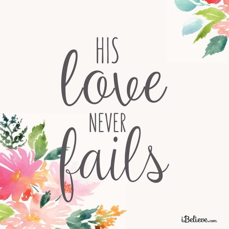 Your Love Never Fails