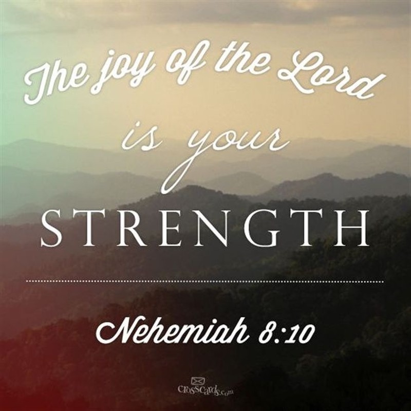 Your Daily Verse Nehemiah 810