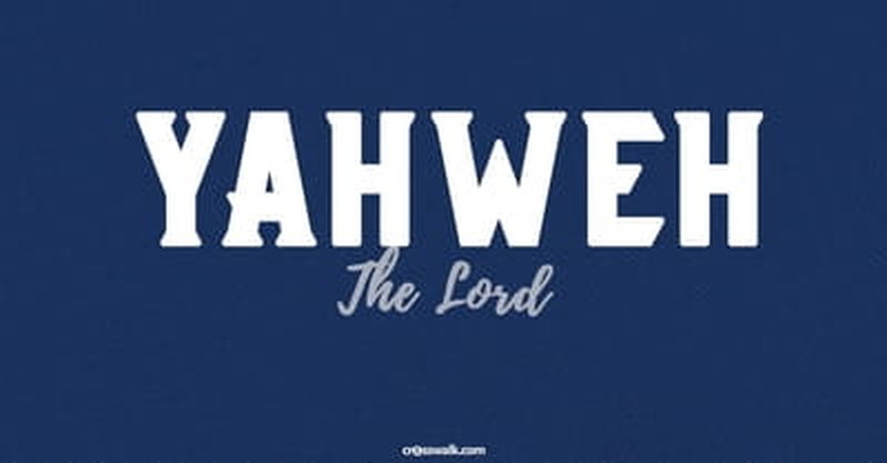 yahweh name of god