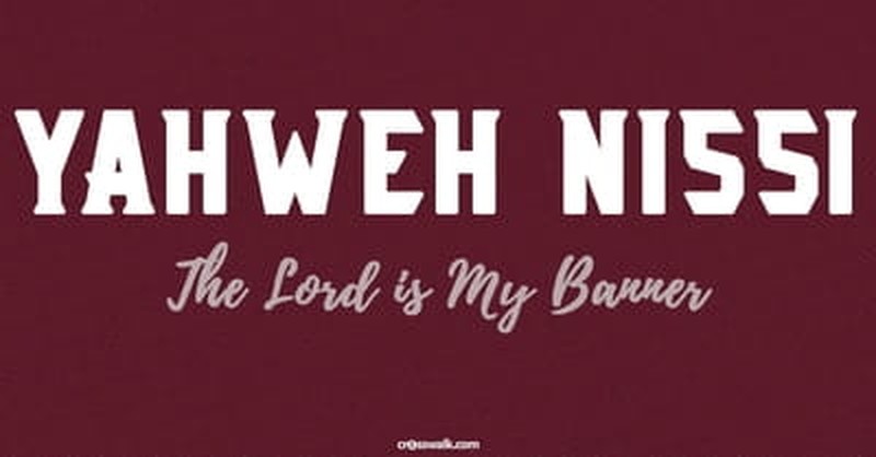 yahweh nissi name of god
