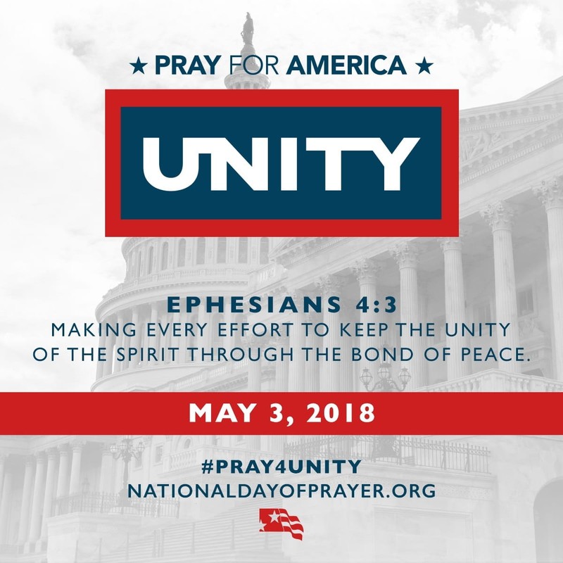 4 Specific Prayer Points from the 2018 National Day of Prayer Committee: