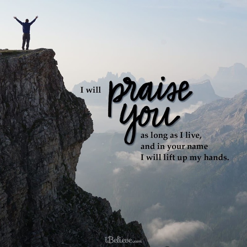 Your Daily Verse - Psalm 63:4	