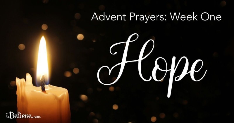 Advent Wreath Prayer Week 1 - Hope