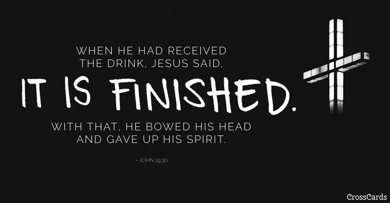 Your Daily Verse - John 19:30