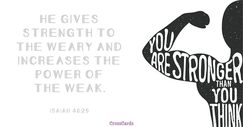 Your Daily Verse - Isaiah 40:29