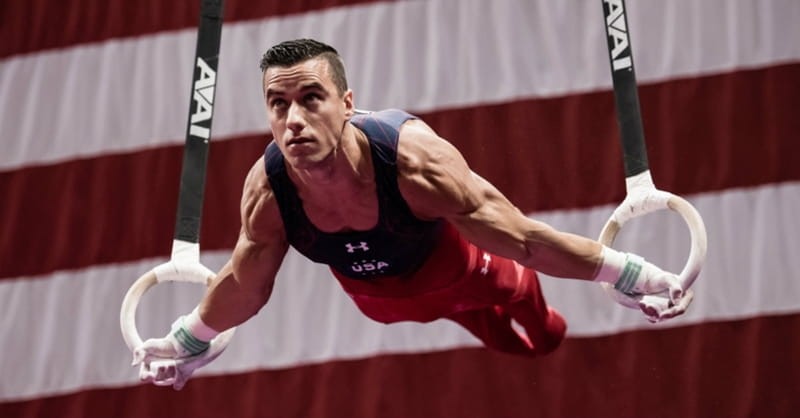 Gymnast Jake Dalton Focuses on Faith over Fear - The Olympics