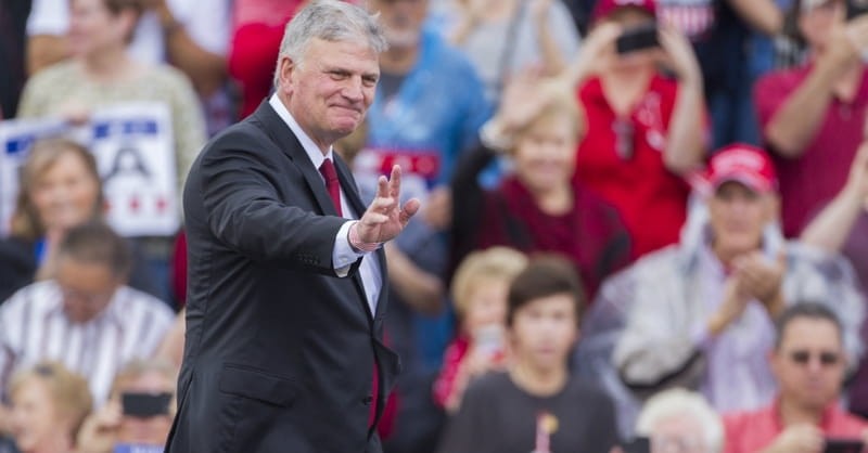 6. Rev.  Franklin Graham