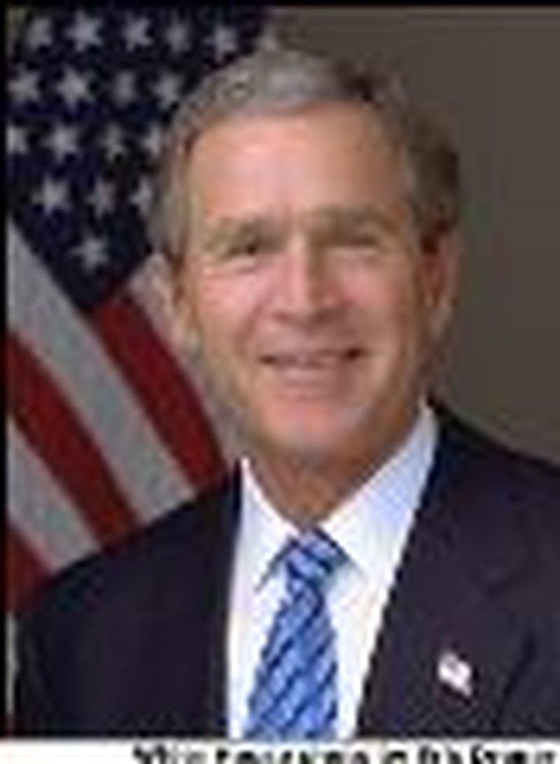 Bush Marks War Anniversary by Welcoming Troops Home