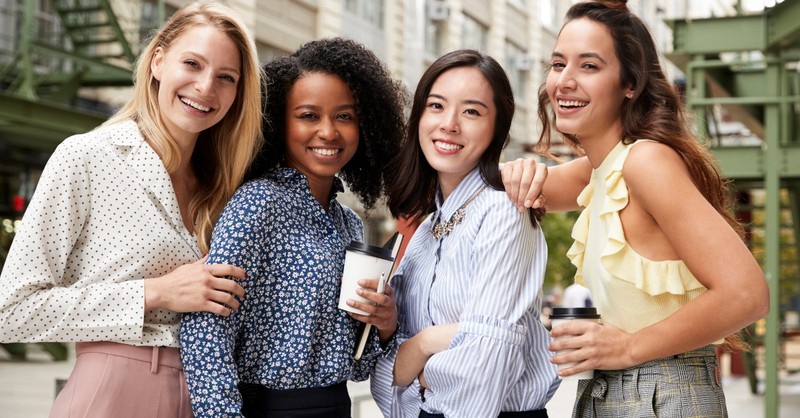 Diverse group of young women, should christians drink alcohol
