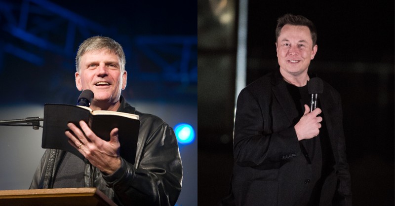 Franklin Graham Offers Support to Elon Musk for Deciding to Reopen a California Factory despite Lockdown Rules