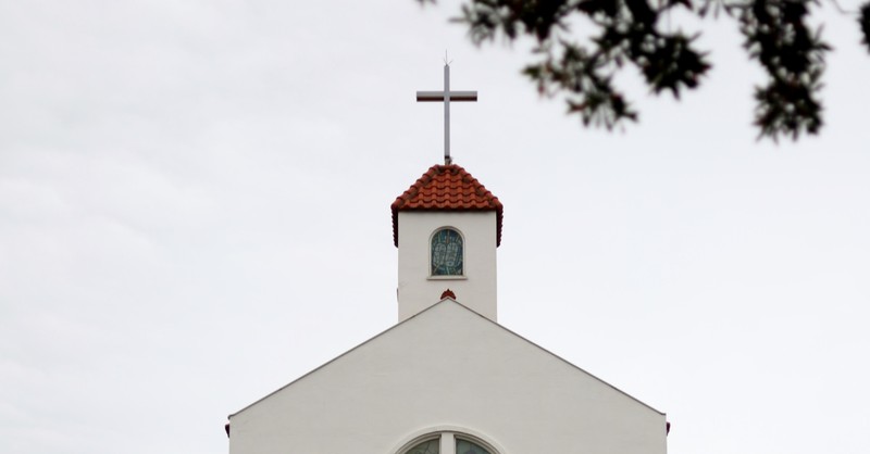 A church building to illustrate evangelicals