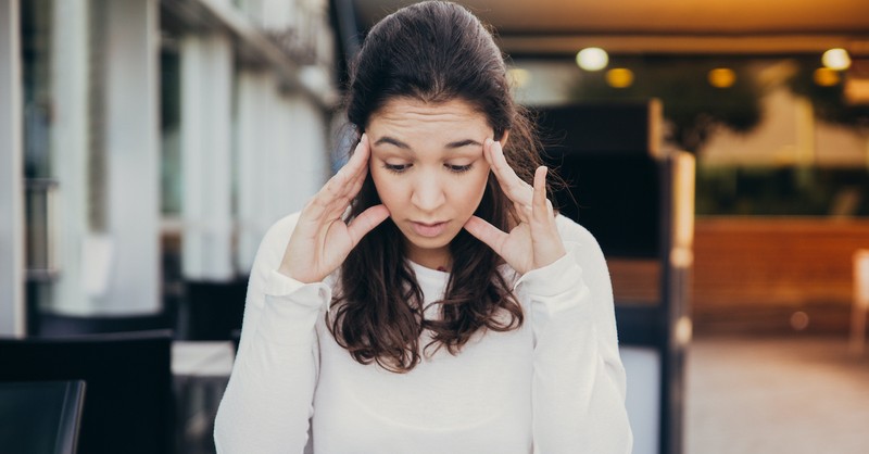 frustrated woman, loving someone when they get angry