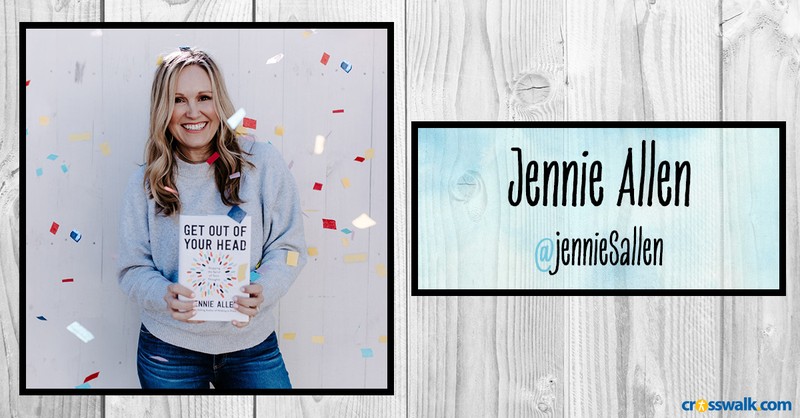 image of Instagram influencer Jennie Allen