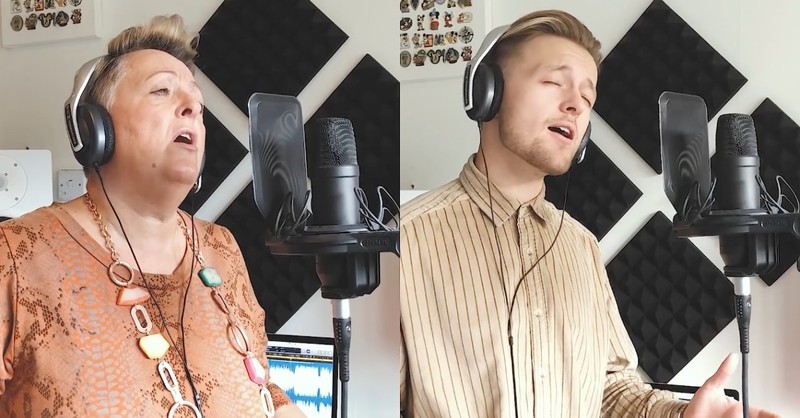 Talented Mother And Son Perform 'Hallelujah' Duet