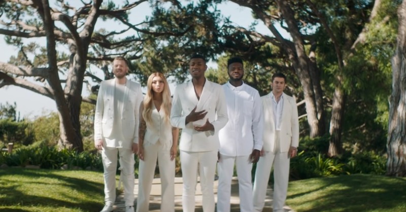 Pentatonix Sings ‘Amazing Grace (My Chains Are Gone)’ A Cappella
