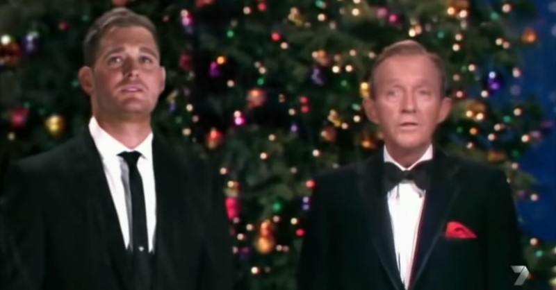 Michael Bublé Sings ‘White Christmas’ With Bing Crosby Thanks To Technology