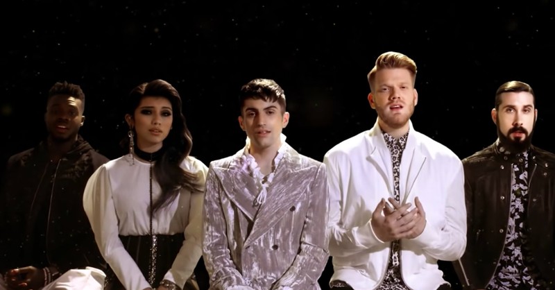 Pentatonix Performs A Cappella Christmas Song 'Prayers for This World'