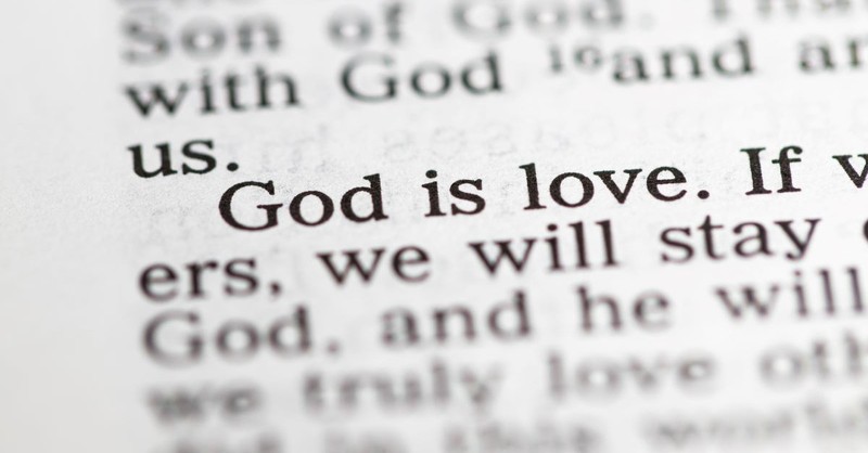 1 john 4:16 god is love