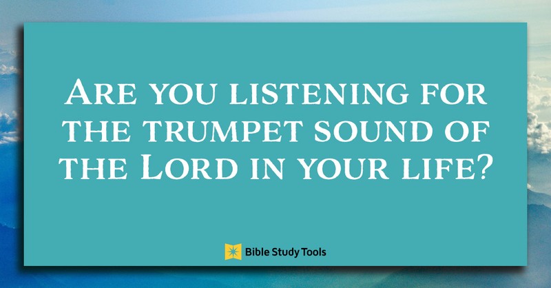 The Loud Voice Like A Trumpet (Revelation 1:10-11) - Your Daily Bible Verse  - February 7 - Daily Devotional