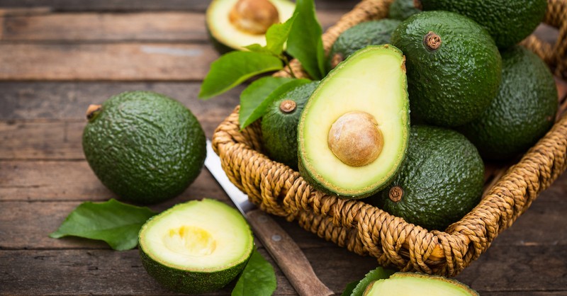 basket of avocados, taste and see that the lord is good