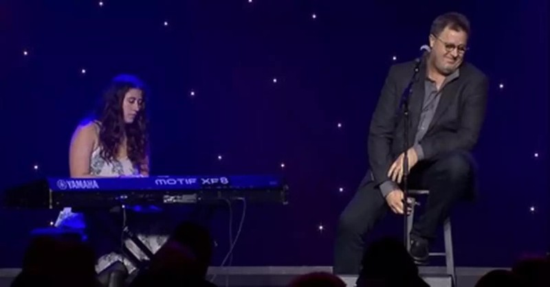 Vince Gill And Daughter Perform Duet To 'When My Amy Prays'