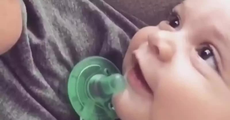 Mother Sings 'Give Me Jesus' To Smiling Baby