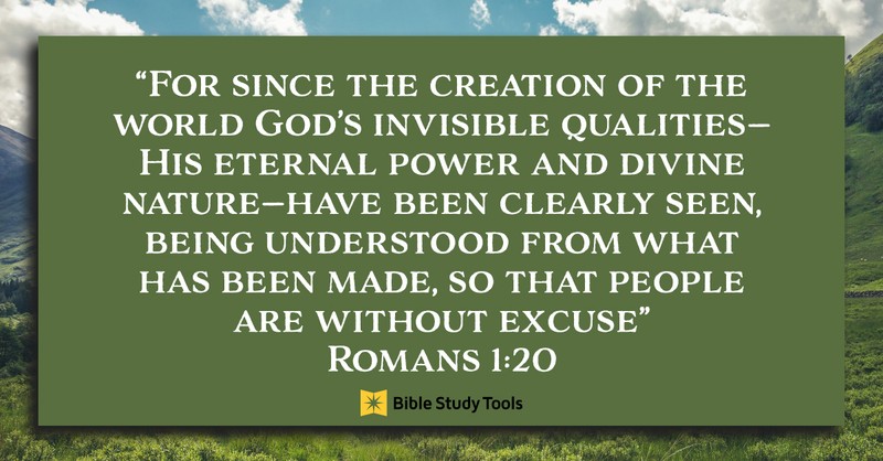 What Does It Mean That People Are Without Excuse? (Romans 1:20) - Your  Daily Bible Verse - May 20 - Daily Devotional