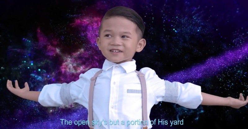 Toddler Sings Adorable Rendition Of 'How Big Is God'