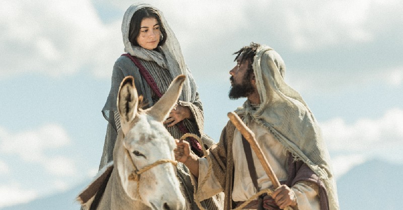 Mary and Joseph riding on a donkey, things to know about Christmas with the Chosen