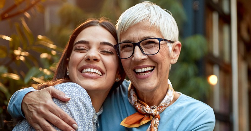 Mom and Adult Daughter