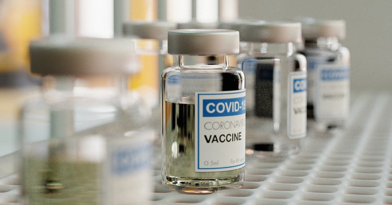 COVID-19 vaccine vials
