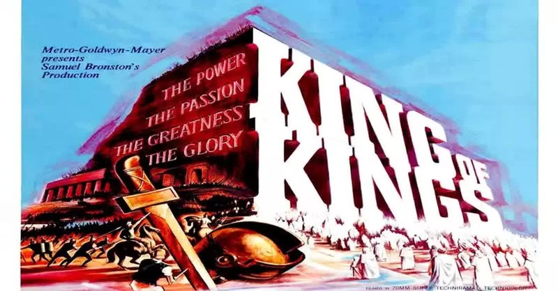 King of Kings 1961 poster, top 10 bible movies of all time