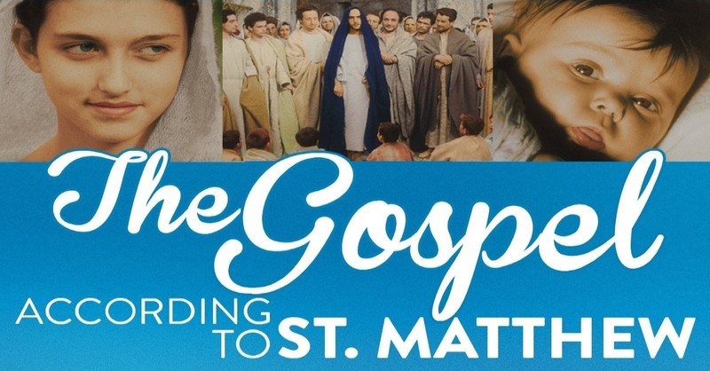 The Gospel According to St Matthew 1964 poster, jesus movies to watch this easter