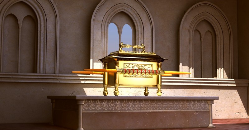 items inside the tabernacle