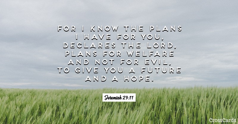 1. Jeremiah 29:11