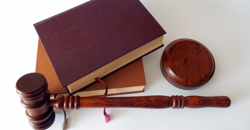 Bible and gavel, law