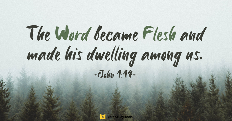 John 1:14 scripture card