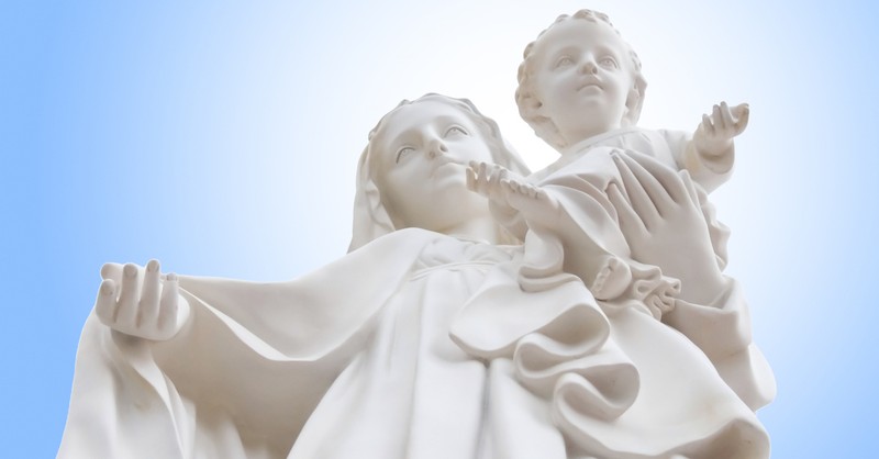 Immaculate Conception, mother mary statue