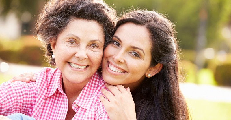 mom and adult daughter, empty nester