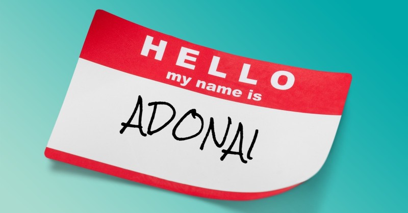 What Does Adonai Mean?