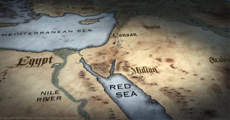 map of the Red Sea