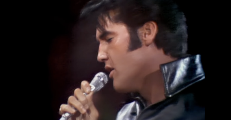 Elvis Presley Sings 'Can't Help Falling In Love' During 1968 Comeback Special