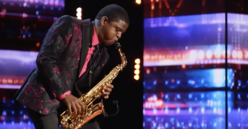 Teen Saxophone Player Was Bullied For His Looks, Now He's a Golden Buzzer Winner