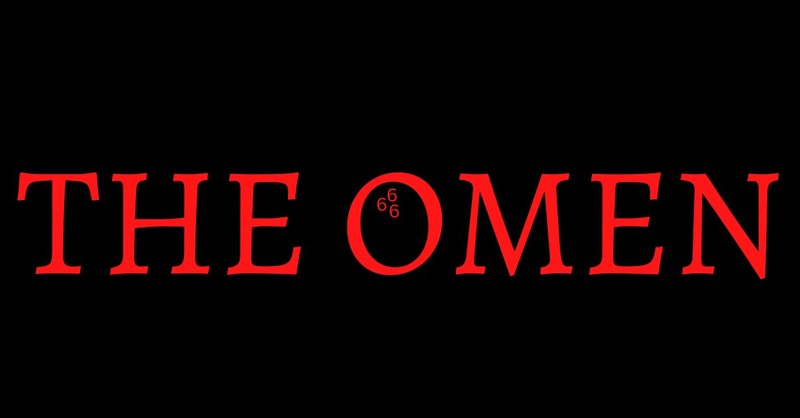 The Omen fan poster, horror movies with Christian themes