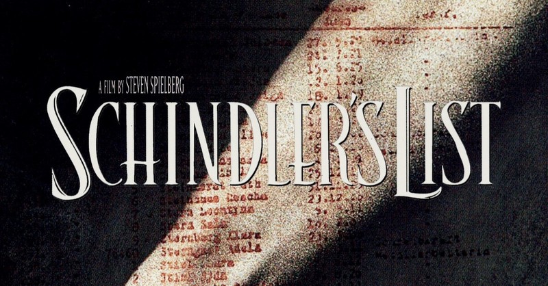 Schindlers List poster, holocaust movies