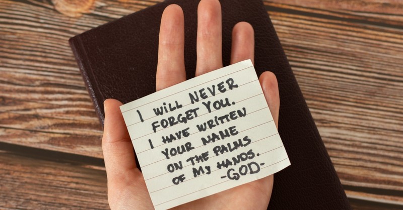 Post-it note from God