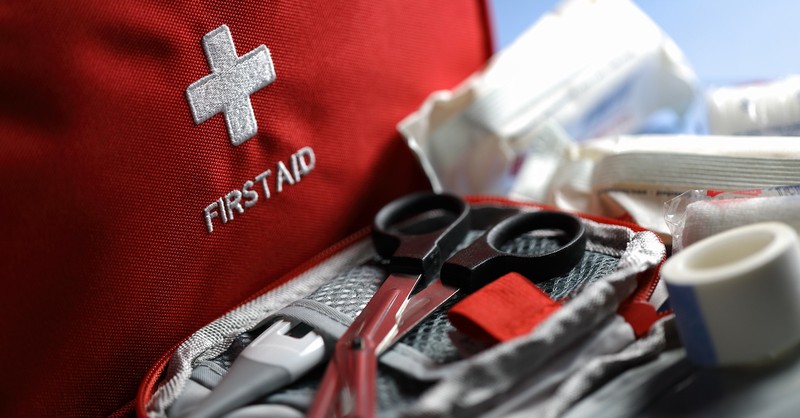 First aid kit emergency preparedness