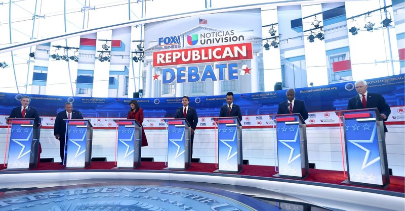 Pending Government Shutdown Addressed at Republican Presidential Debate