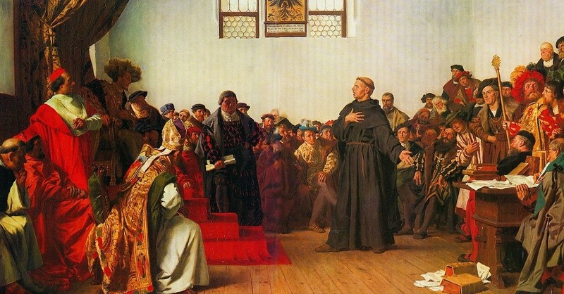 martin luther diet of worms to illustrate martin luther lutheran church